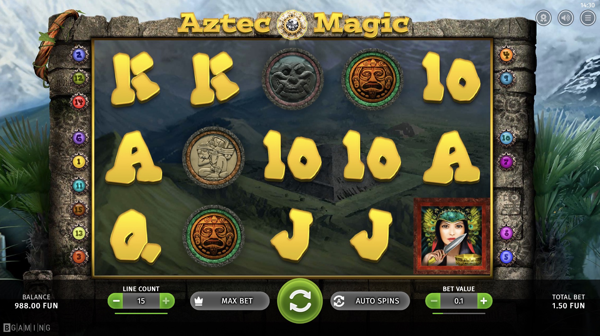   Aztec Magic   BGaming    